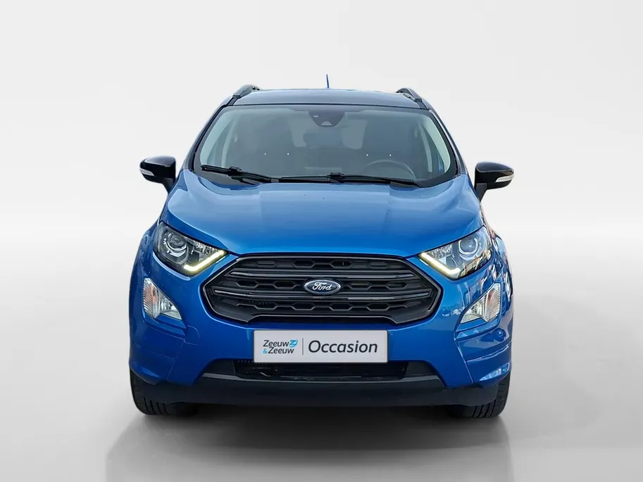 Ford EcoSport 1.0 EcoBoost ST-Line | Stoel- stuur en voorruitverwarming | Navigatie via Apple Carplay & Android auto | Cruise control