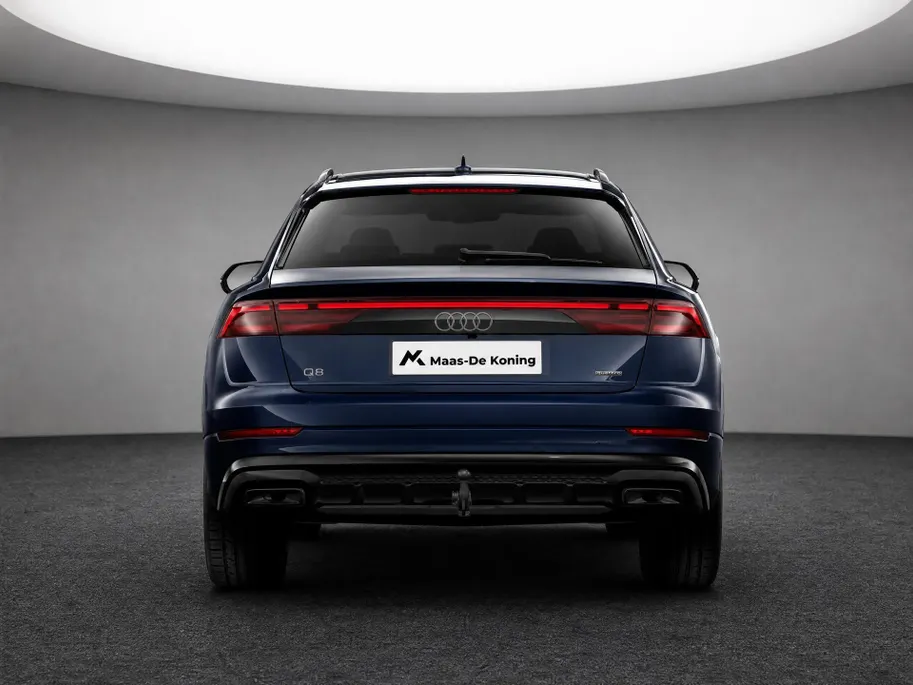 Audi Q8 55 TFSI e quattro Pro Line S Plus 394 PK · Adaptieve luchtvering · Bang & Olufsen Premium 3D · Optiekpakket zwart plus