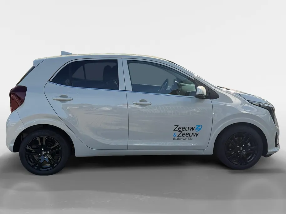 Kia Picanto 1.0 GDi DynamicPlusLine Zwarte logo's | Applearplay | Achteruitrijcamera | Zwart lichtmetaal | Airco |