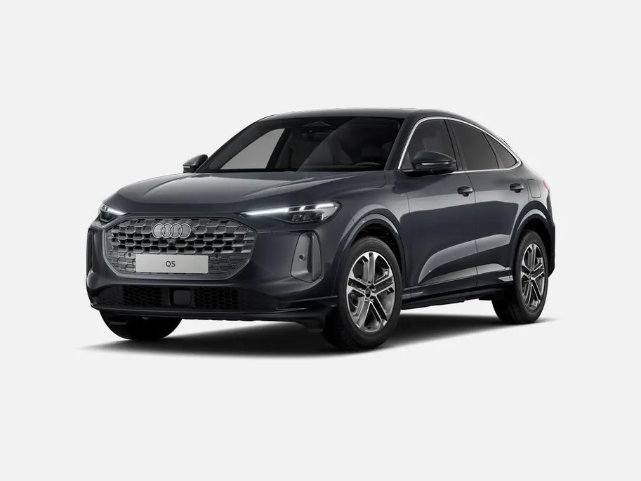 Audi Q5 Sportback 2.0 TFSI e-hybrid quattro Advanced edition 299 PK · Techniekpakket plus · Panorama-glasdak · Trekhaak, elektr. wegklapbaar