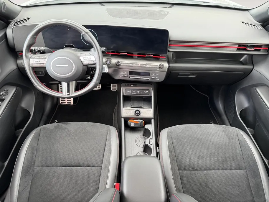 Hyundai Kona 1.6 GDI HEV N Line | Navigatie| Stoelverwarming/koeling |Elektrisch verstelbare stoelen met gegeugen| Elektrische achterklep| 360 graden camera|