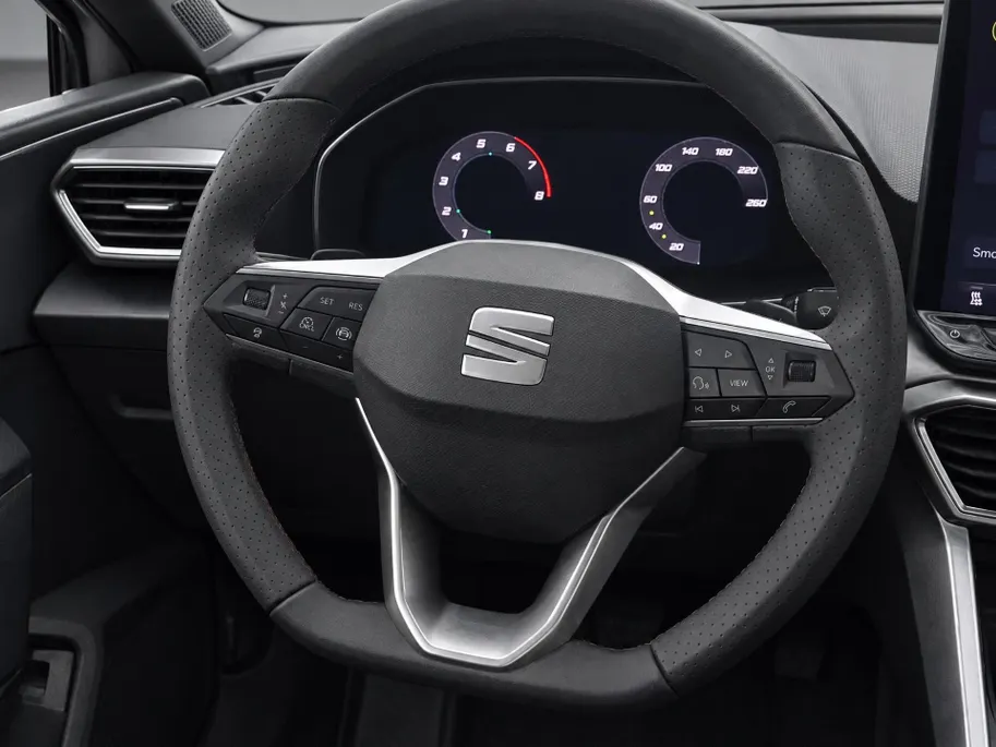 SEAT Leon FR Business 1.5 TSI eHybrid 150 kW / 204 PK Hatchb | 18 Inch | Matrix LED | Trekhaak | 5000,- HERWAARDERING!!!
