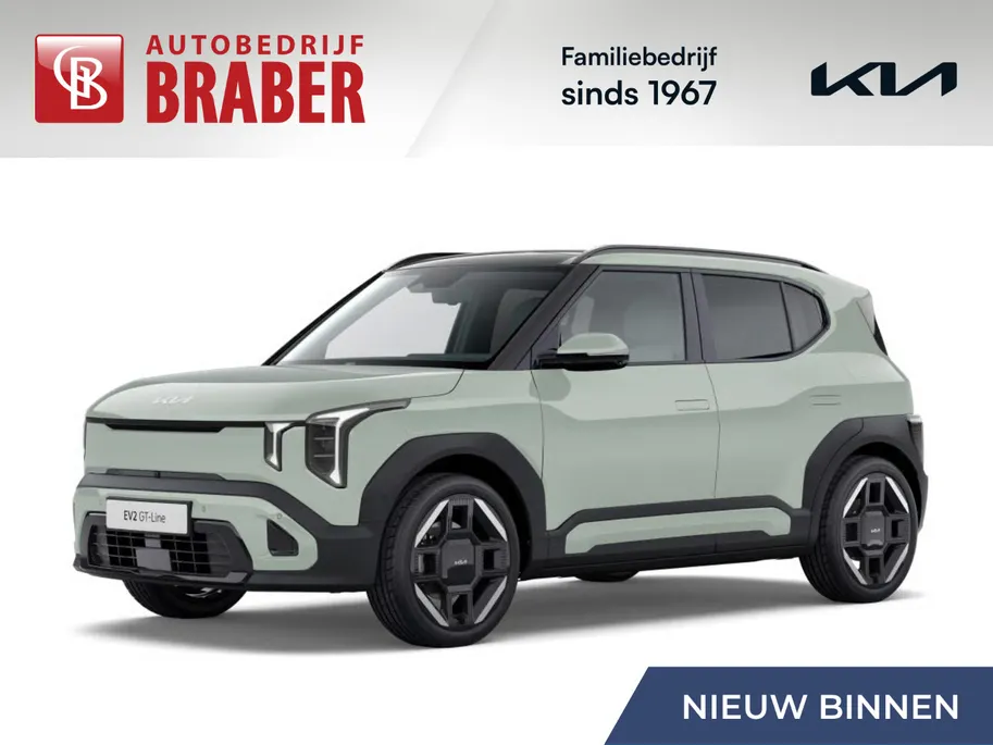 Kia EV2 GT-Line 61 kWh | Nieuw | Direct leverbaar | Actieradius tot 418 km (WLTP) | Tot € 3.000 inruilvoordeel bij aanschaf | 18% bijtelling |