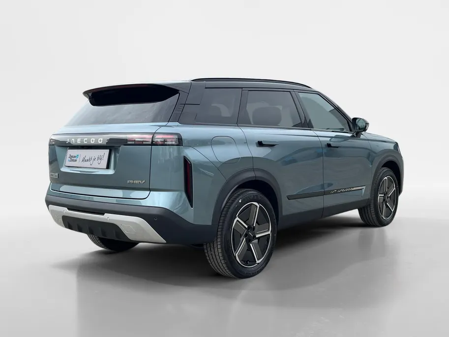 Jaecoo 7 1.5 TGDI SHS-P Exclusive | 90 km elektrisch rijbereik | Stoelverwarming-/ventilatie | Panorama dak | Leder | 7 jaar Fabrieksgarantie