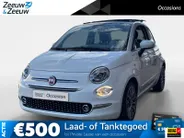 Fiat 500C 0.9 TwinAir Turbo Lounge | Panoramadak | Bluetooth | Parkeersensoren | Navigatie