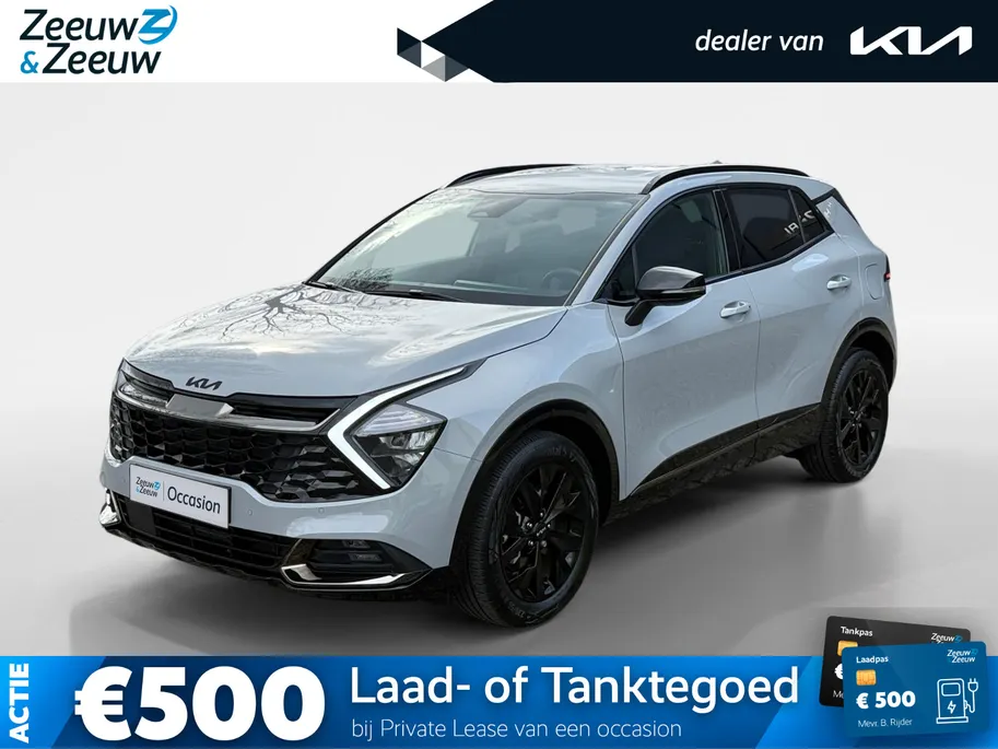 Kia Sportage 1.6 T-GDi Hybrid Dark Edition | Camera | Stuurverwarming | Stoelverwarming voor + achter | Apple Carplay / Android Auto | LMV | LED |