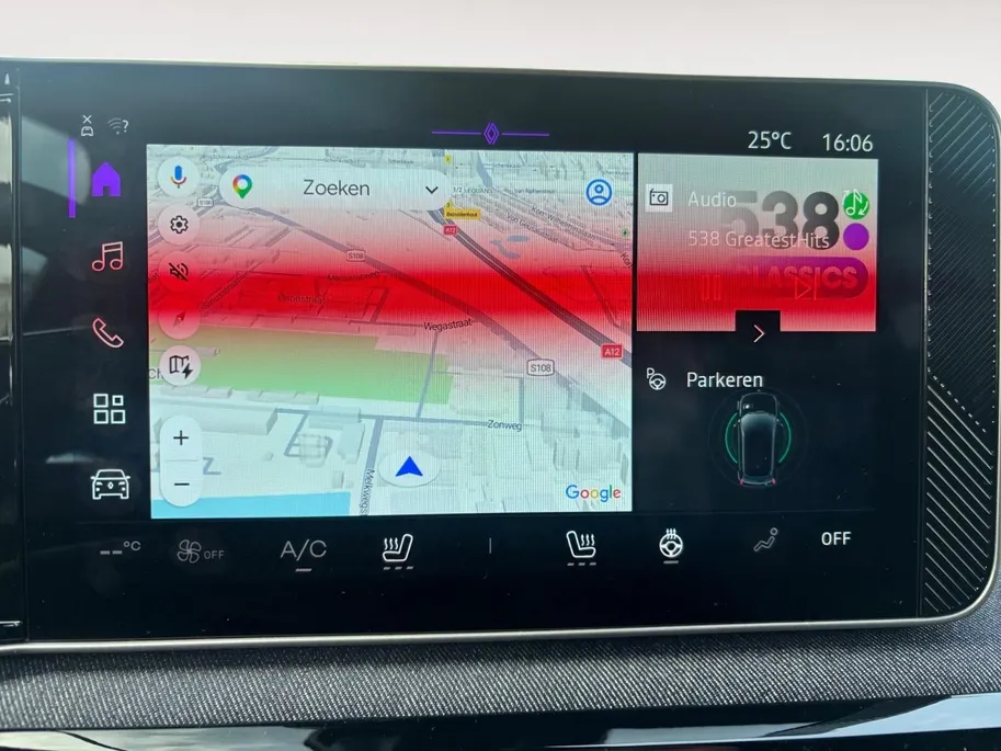Renault 5 urban range techno 40 kWh AUTOMAAT NAVI AIRCO CAMERA CRUISE CONTROLE APPLE CARPLAY ANDROID AUTO LM VELGEN STOELVERWARMING STUURVERWARMING ZEER MOOIE AUTO DEALER ONDERHOUDEN