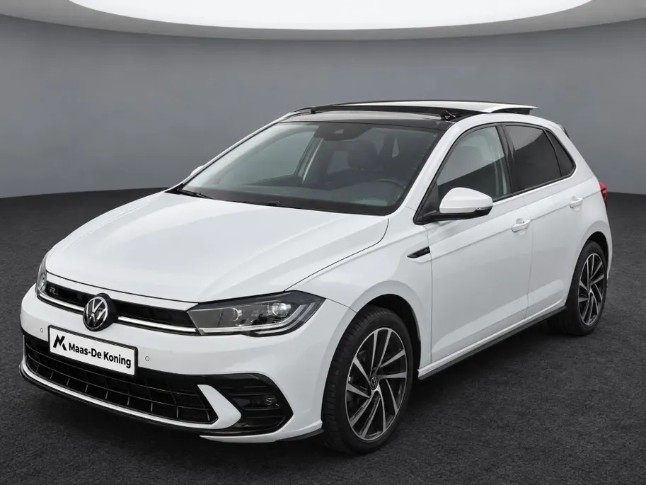 Volkswagen Polo 1.0TSI/95PK R-Line-Edition · Panoramadak · Camera + Parkeersensoren · Apple/Android Car Play · Stoelverwarming · Apple/Android Car Play · Clima · Info Active Display ·