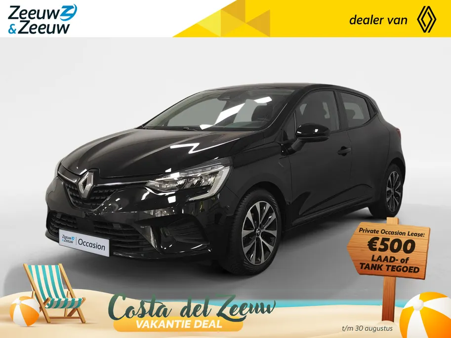 Renault Clio 1.0 TCe Zen Airco applecarplay android auto cruise controle electrische ramen trekhaak lm velgen 12 maanden garantie zeer mooie auto