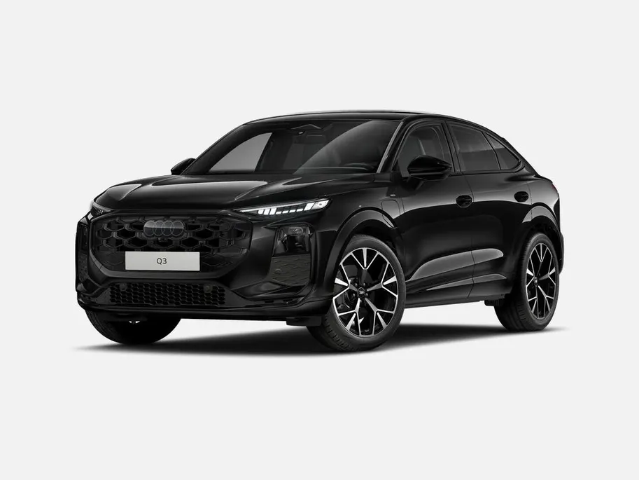 Audi Q3 Sportback 1.5 200kW e-hybrid S edition 272 PK · Glazen panoramadak · Tech plus · Trekhaak elek. wegklapbaar
