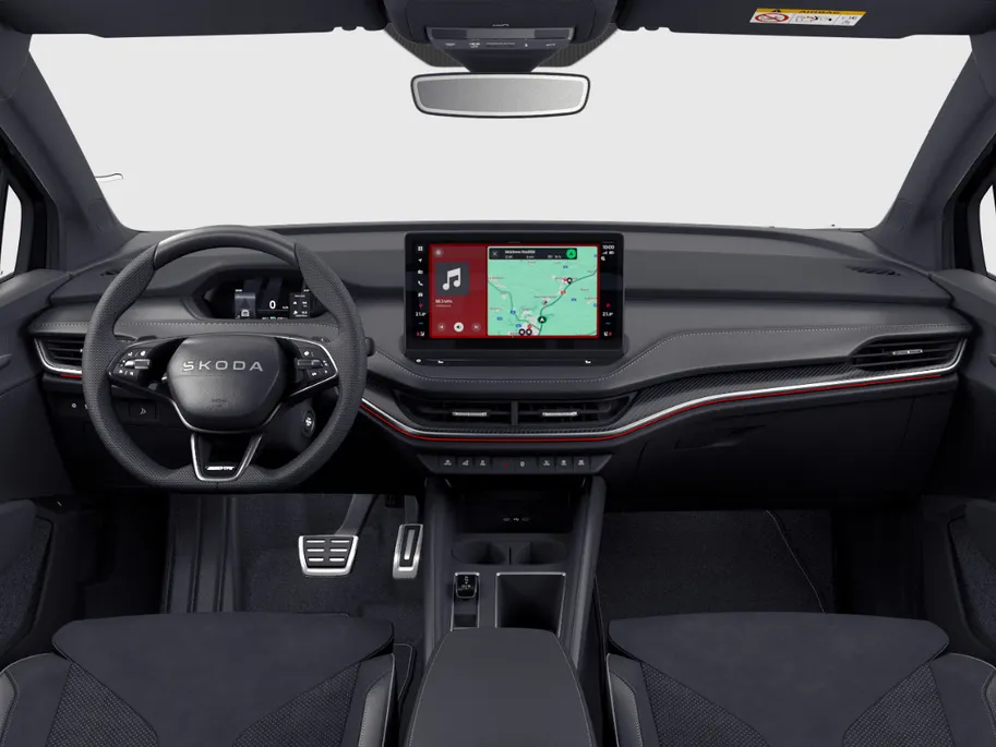 Škoda Enyaq iV Sportline Tour Edition 85 |  Olibo Green |  21' inch velgen Supernova | panoramisch schuif/kanteldak |  Elektrisch wegklapbare trekhaak |  Business Upgrade - Advanced | 2.500,- inruilbonus!!