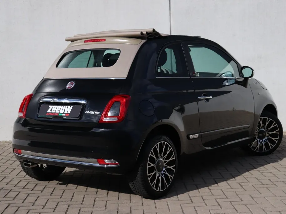 Fiat 500C 1.0 Hybrid 70 PK Dolcevita | Leder | Beats | Carplay | Style | 16'