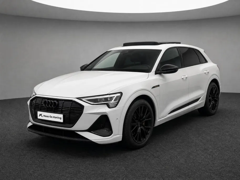 Audi e-tron 55 408pk Quattro S edition 95 kWh · SOH 97,1% · Panoramadak · Camera · Luchtvering · Zwart Optiek Plus · 21'' Inch ·