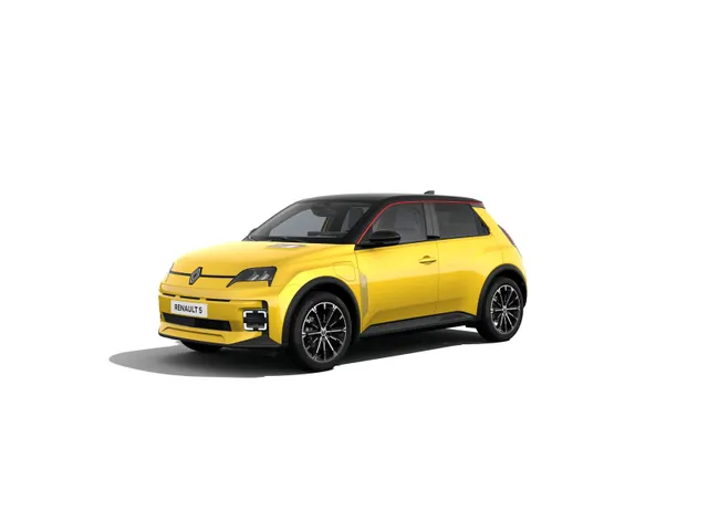 Renault 5 Techno | Achteruitrijcamera | ISOFIX-bevestigingssysteem voor kinderzitjes op passagiersstoel en op de twee buitenste zitplaatsen achter | LED-dagrijverlichting met specifiek vormgegeven lichtsignatuur