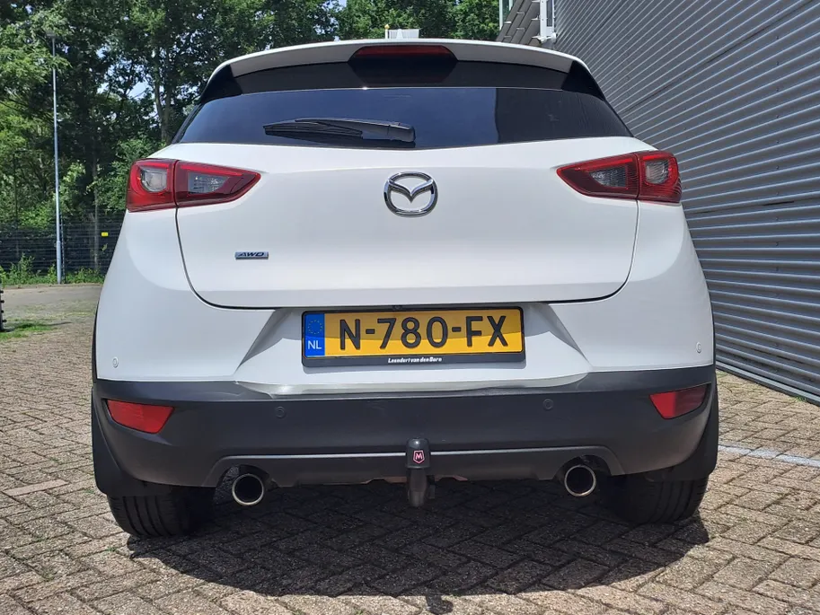 Mazda CX-3 2.0 SkyActiv-G 150 GT-M 4WD | 4WD | Half Leer | Automaat | Trekhaak | Stoel Verw. | Navi | Camera | Dodehoek detector |  Bose | Cruise control adaptief | Head-up display