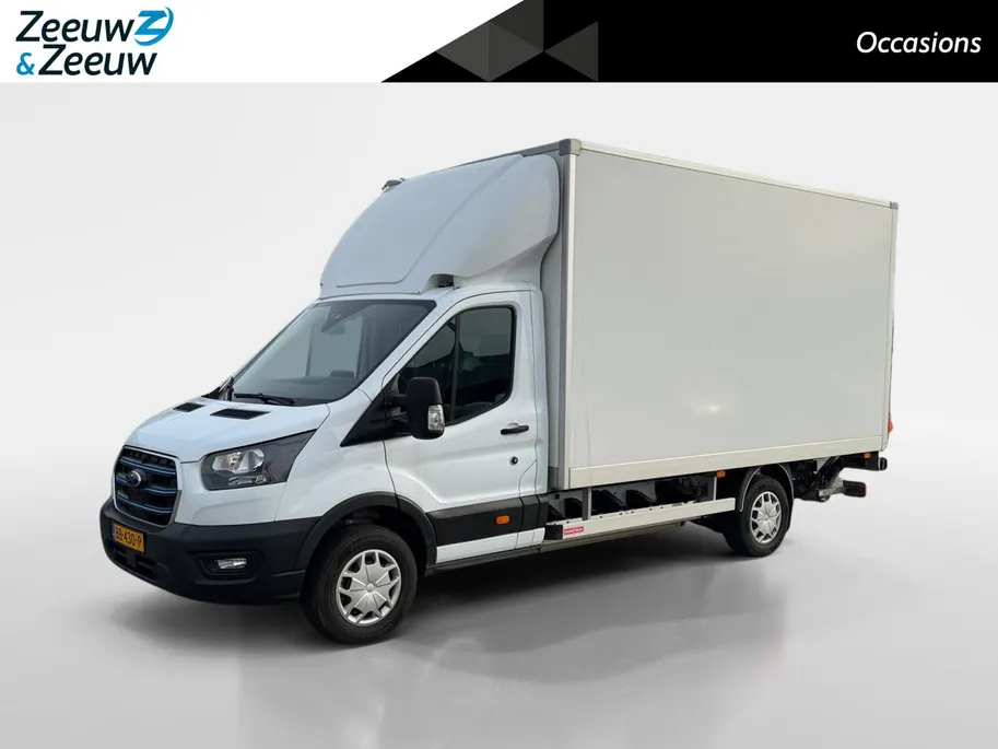 Ford E-Transit 425 CC 68 kWh 184 pk L4 met Gesloten laadbak, laadklep (750 kg), dakspoiler en zijdeur | Achteruitrijcamera | Laadvermogen 1.347 kg