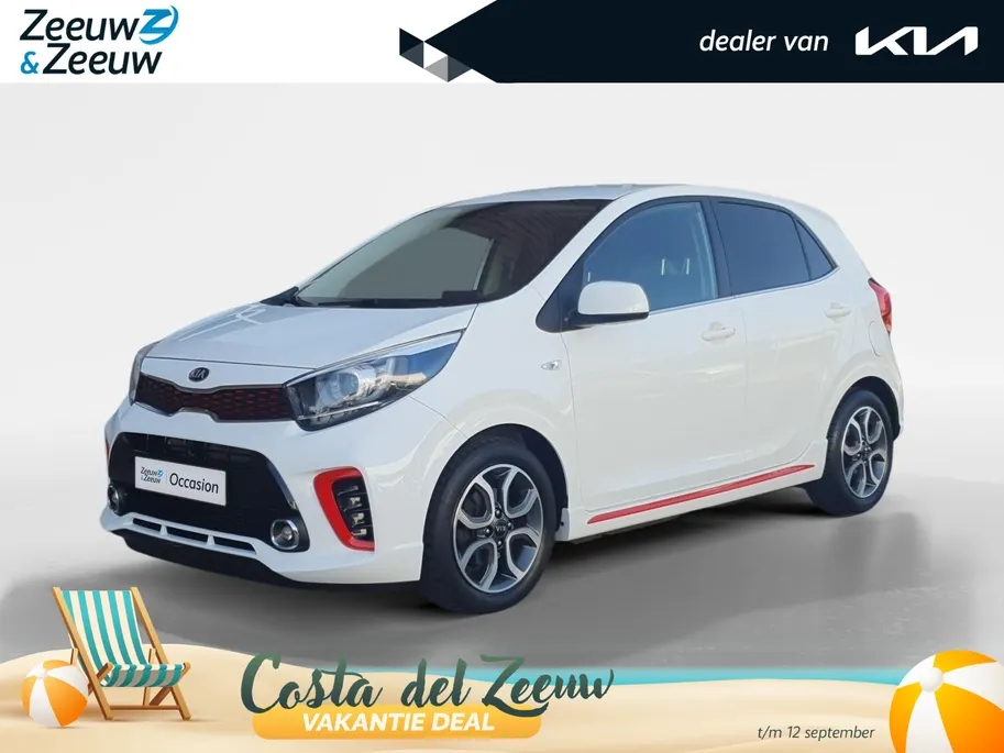 Kia Picanto 1.0 MPi GT-Line Edition | Navigatie | Camera | Airco | Cruise control | Getinte ramen achter | Lichtmetalen velgen |