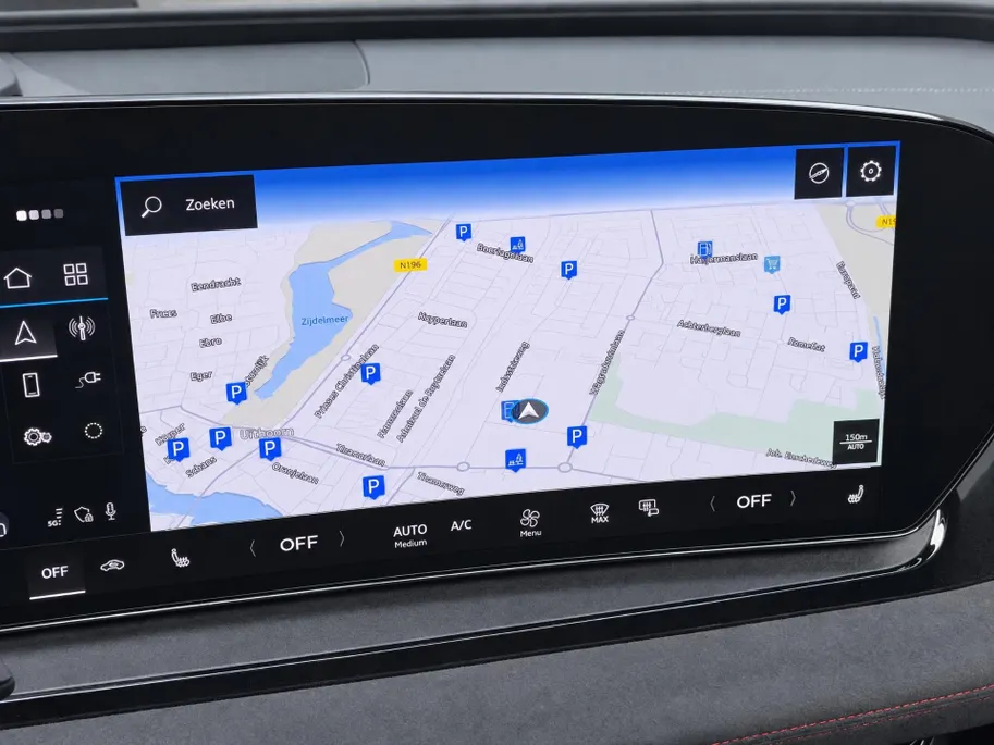 Audi Q6 e-tron S edition performance 100 kWh 306pk · SOH 98,1% · Panoramadak · Warmtepomp · 360 Camera · Wegklapbare Trekhaak · Bang & Olufsen · Kuipstoel · 21'' Inch · Garantie t/m 21-01-2031 of 100.000km