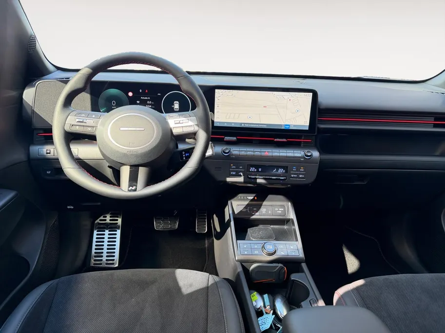 Hyundai Kona 1.6 GDI HEV N Line | Demo | Zeer compleet | Two-tone | Elektrische achterklep | Stoeverwarming & koeling | Stuurverwarming | 360 graden camera |