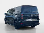 Ford Transit Custom 320 2.5 PHEV L2H1 Black Platinum DC EXCL. BTW &  | 233 pk Automaat | Lederen bekleding | Navigatie | Treeplanken | LM velgen 17' zwart | 360 graden camera | Dubbele schuifdeur
