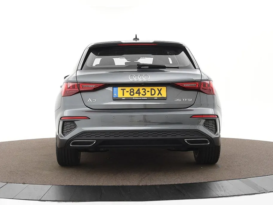 Audi A3 Sportback 35 TFSI 150pk S-Tronic S Edition · Camera · Apple/Android Car Play · Stoelverwarming · Parkeer assistent · Sportstoelen · Garantie t/m 13-06-2027 of 100.000km