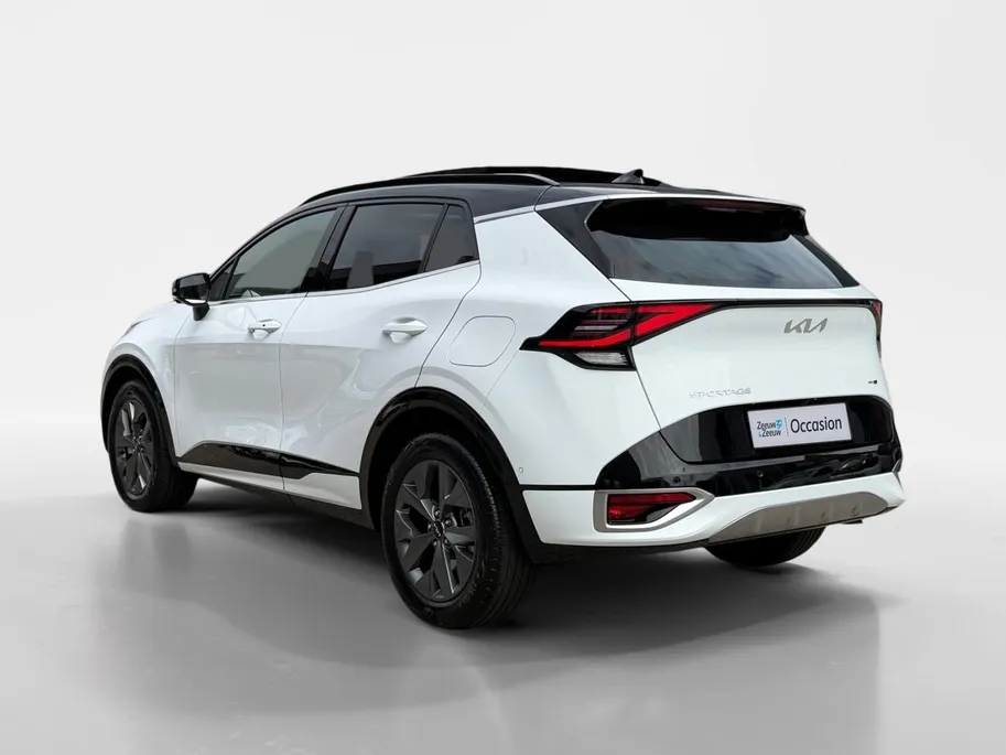Kia Sportage 1.6 T-GDi Hybrid GT-PlusLine | Apple Carplay/ Android Auto | Navigatiesysteem | Licht + Regensensor | Stoelverwarming + Stoelkoeling | Stuurverwarming | Elektrisch Verstelbare Voorstoelen | Geheugen op Bestuurdersstoel | Elektrisch Schuif / Kanteldak | El