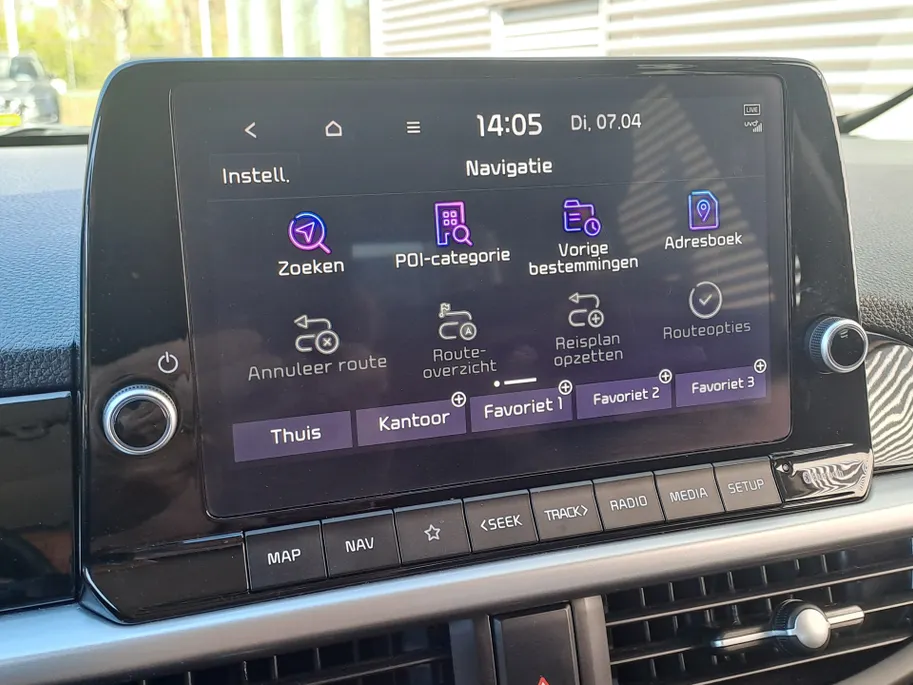 Kia Picanto 1.0 DPi DynamicPlusLine | Trekhaak | Navigatie | Camera | Cruise | Climate | 15'Lichtmetalen velgen | Apple Carplay/Android Auto