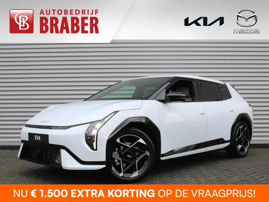 Kia EV4 GT-Line Business Edition 81.4 kWh | Nieuw | Direct leverbaar | Actieradius tot 584 km (WLTP) | 18% bijtelling | Tot € 3.000 inruilvoordeel bij aanschaf |