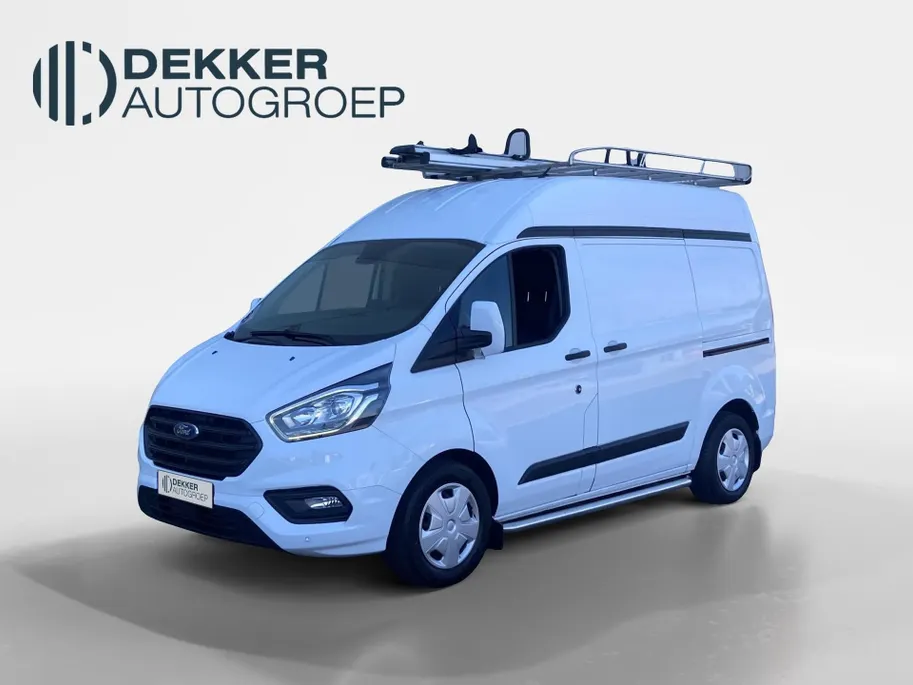 Ford Transit Custom 300 2.0 TDCI L1H2 Trend 130pk Automaat Store Van laadruimteinrichting - Speciale dak Imperiaal - 2x Schuifdeur - Trekhaak -Comfort Laadschot