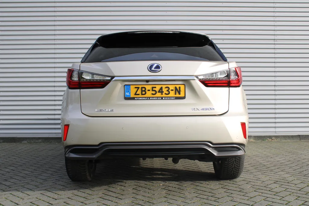 Lexus RX 450h 4WD Luxury Line | 20' LM | Navi | Camera | Leer | Schuif/kantel dak | Cruise adapt. | PDC | Stoelverwarming/ventilatie | HUD | Elek. stoelverstelling |