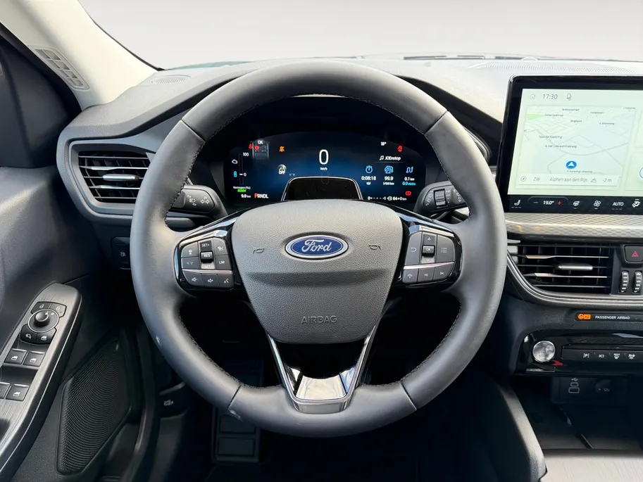 Ford Kuga 2.5 PHEV Titanium | Uit Voorraad Leverbaar | Automaat | €4.000,- Ready Set Ford Bonus | Trekhaak | 2100kg Trekgewicht | Adapt. Cruise Control | BLISS | 360 Graden Camera | Apple Carplay & Android Auto