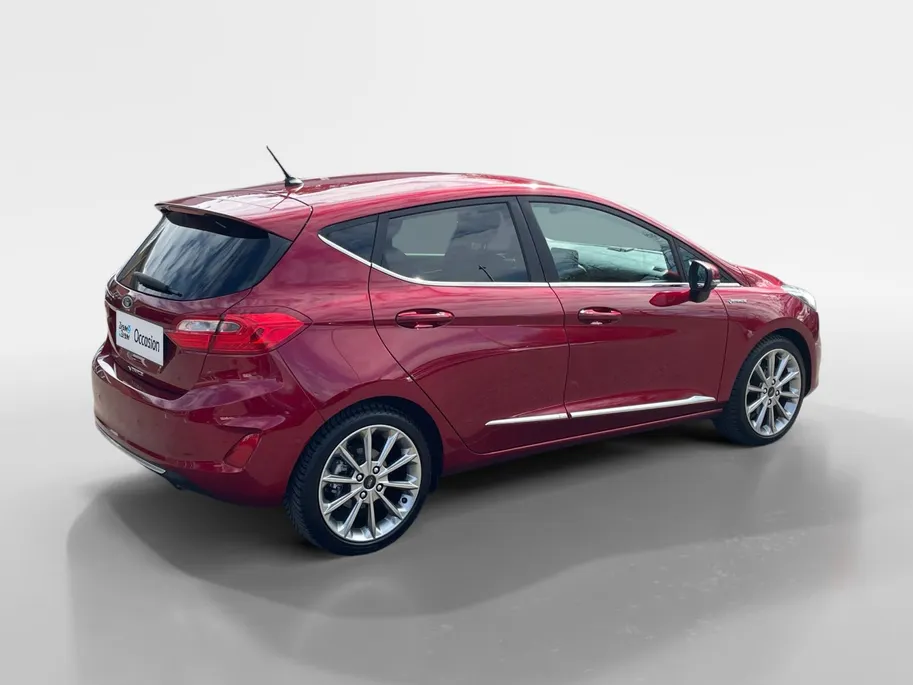 Ford Fiesta 1.0 EcoBoost Vignale 125PK | Adaptieve Cruise Control | B&O | Half leder | Camera | Keyless Entry | Privacy Glass | Winter Pack | Parkeersensoren | Navigatie | All weather banden