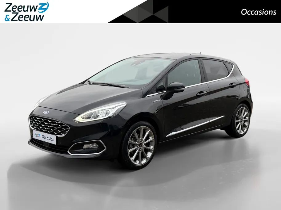 Ford Fiesta 1.0 EcoBoost Vignale | Adaptieve Cruise Control | Dodehoek Detectie | Winter Pack | B&O Audio | Lederen Bekleding | Apple/Android Carplay |