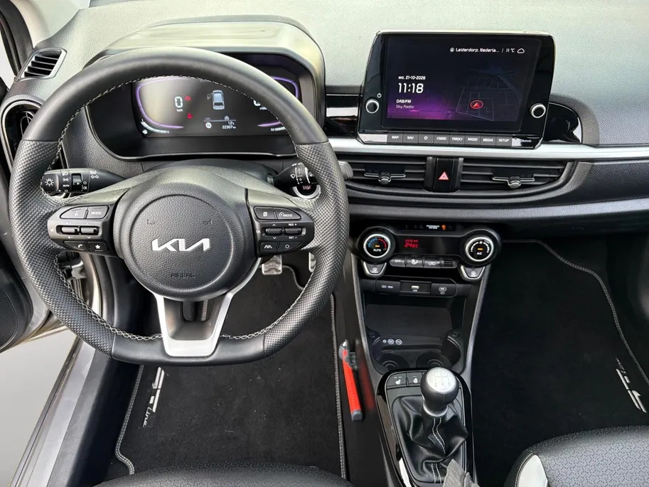 Kia Picanto 1.0 DPI GT-Line | Panoramadak | Camera | Stoel/Stuurverwarming | Apple Carplay/Android Auto | Adaptieve Cruise Control | Lichtmetalen Velgen |