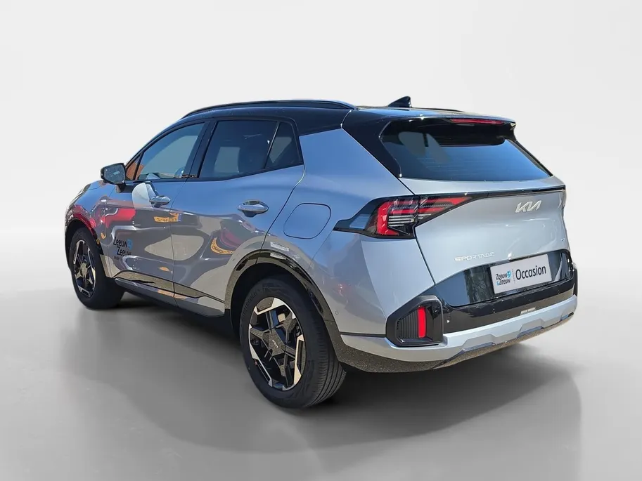 Kia Sportage 1.6 T-GDi Hybrid GT-PlusLine | Schuif/kanteldak | Lederen bekleding | 360 Graden camera | Head up display | Elektrische achterklep | Elektrische stoel verstelling met geheugen | Stoel verwarming + ventilatie voor | Dodehoek camera | Draadloze oplader | Ad