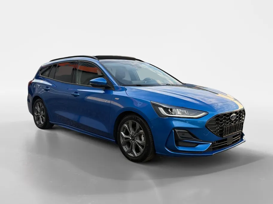 Ford Focus Wagon 1.0 EcoBoost Hybrid ST Line X | Winter Pack | Driver Assistance Pack | Panormadak | Apple Carplay & Android Auto | Navigatiesysteem |