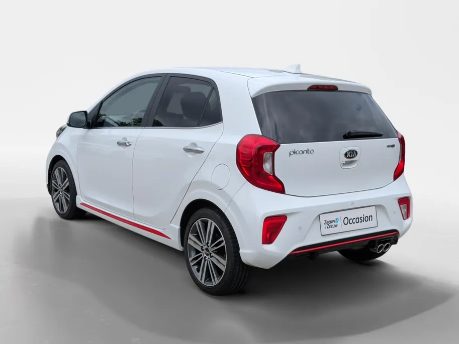 Kia Picanto 1.2 CVVT GT-Line | Vol opties | o.a. Stoelverwarming  | Leder  | Climate control etc!! | NU Rijklaarprijs! Incl.12 Maanden, APK, Onderhoudsbeurt etc! Premiumpakket gratis!