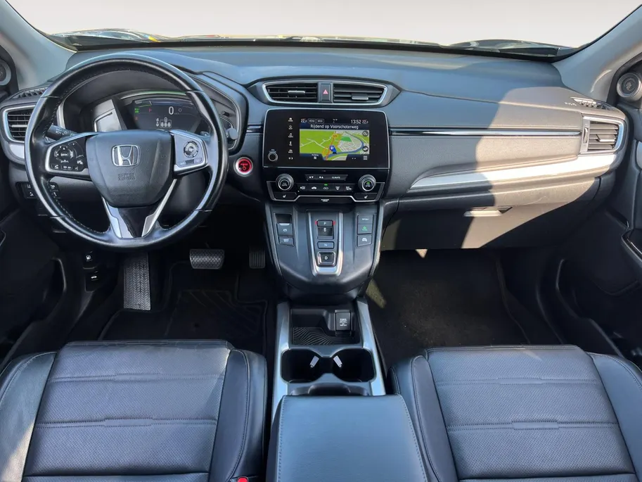 Honda CR-V 2.0 Hybrid Comfort *Automaat*Navi+Camera*Climate Control*Lederen bekleding*Adapt. Cruise Control*LM.Velgen*Zeer nette auto!