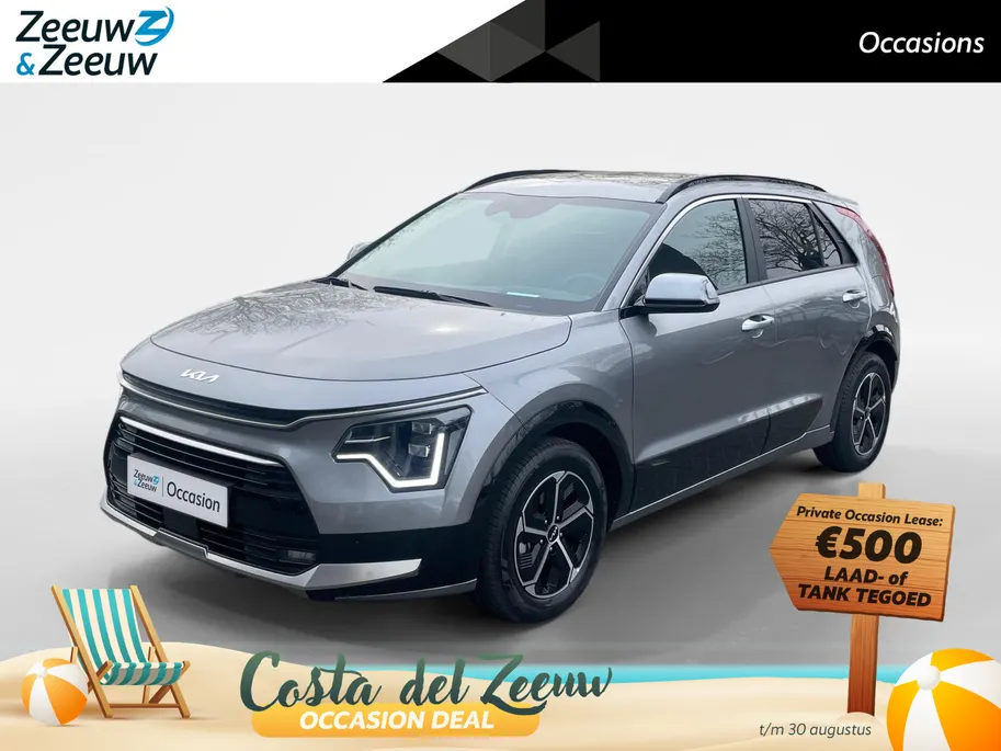Kia Niro 1.6 GDi Hybrid DynamicPlusLine | Cruise Control | Climate Control | Open Dak | Navigatie | Camera | Parkeersensoren | Stoelverwarming | Stuurverwarming |