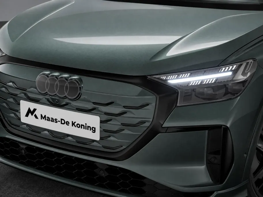 Audi Q4 Sportback e-tron S edition performance 286 PK · Lederen bekleding · Tech plus · MMi experience pro · Glazen panoramadak