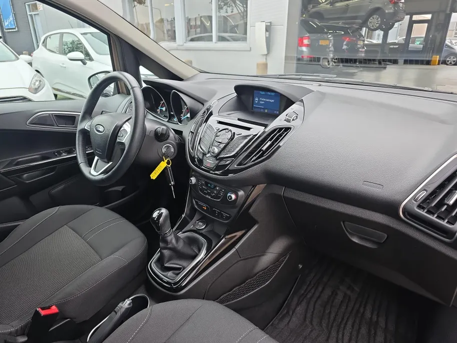 Ford B-MAX 1.0 EcoBoost Titanium | 1e Eigenaar! | Navigatie | Cruise Control | Achteruitrijcamera | Bluetooth | Climate Control | Verwambare voorruit | 12 maanden garantie!
