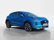 Ford Puma 1.0 EcoBoost Hybrid Titanium | !gratis upgrade naar automaat! | Winterpack | Comfortpack | El. Achterklep | Camera | Navigatie | Led verlichting | Keyless entry | 17' Lichtmetaal | Climate Control | Nieuw te bestellen! |