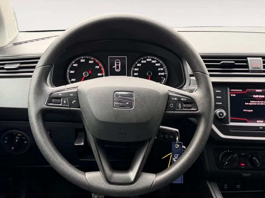 SEAT Ibiza 1.0 MPI Reference | 17' Lichtmetalen velgen | Android Auto | Cruise Control | Zeer nette auto | 12 Maanden Bovag Garantie |