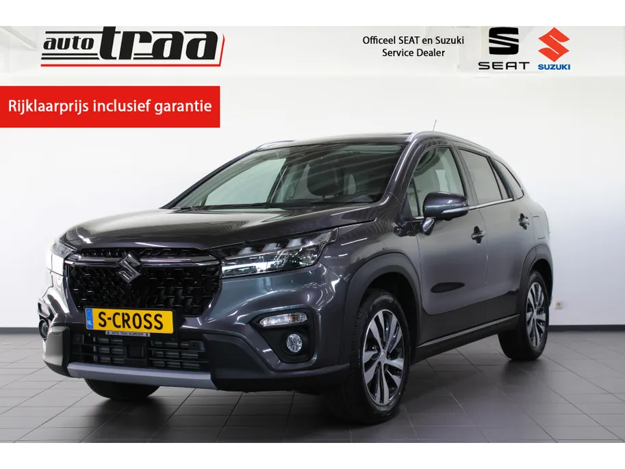 Suzuki S-Cross 1.4 Boosterjet Style Smart Hybrid / Pano. / 360° Camera / Navigatie / Adaptive cruise control /