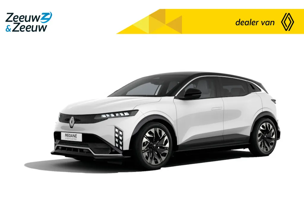 Renault Megane E-Tech Techno 67 kWh | Binnenkort in de showroom | Bestel nu uw nieuwe Renault Megane met € 1000,- Zeeuw en Zeeuw korting | Financier uw Megane tegen slechts 1,9% rente