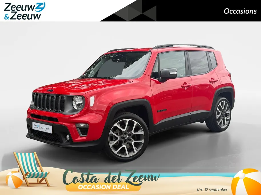 Jeep Renegade 4xe 240 Plug-in Hybrid Electric S 12 MAANDEN GARANTIE! | Stoel/stuur verwarming | Navigatie | Camera | Adapt cruise / Clima control |