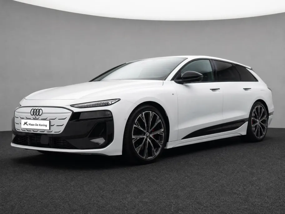 Audi A6 e-tron S edition 83 kWh 286 PK · Tech Pro · 21' LM Velgen · Bang & Olufsen Sound · Panorama-glasdak · Privacy glas · Head up display · Luchtvering · Servosluiting