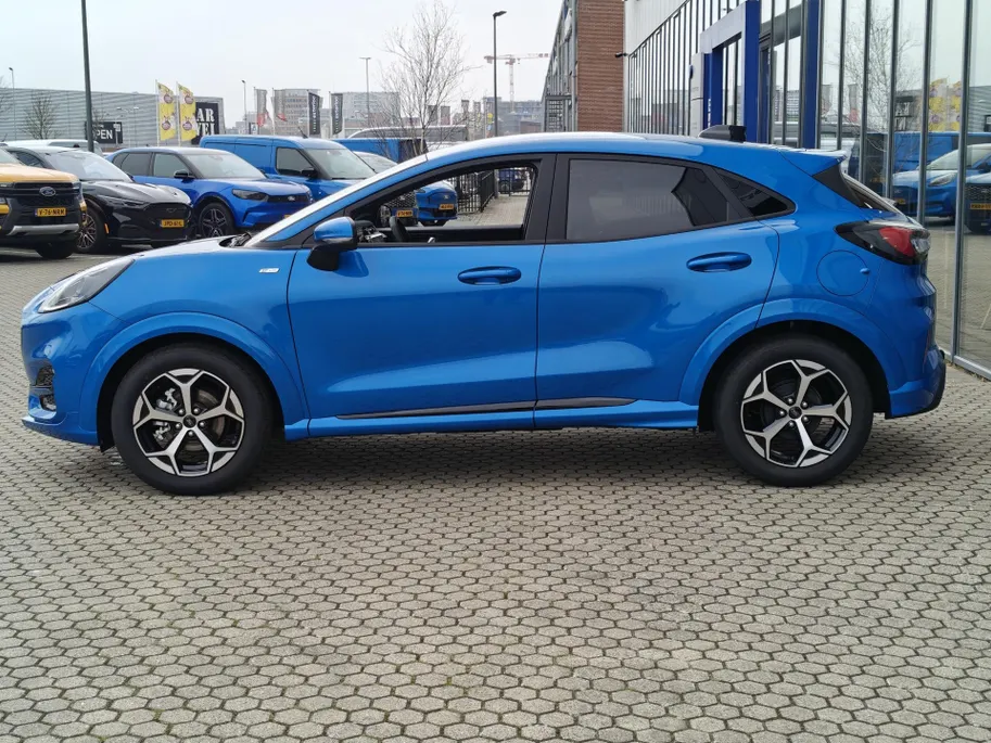 Ford Puma 1.0 EcoBoost Hybrid ST-Line | NIEUW | TREKHAAK | WINTER PACK | COMFORT PACK | DIGITAL AQUA BLUE
