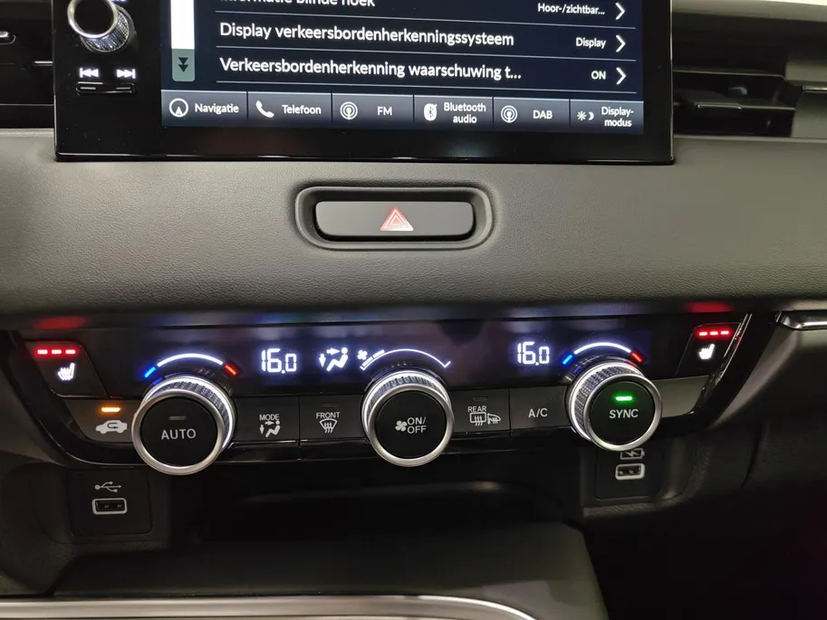Honda HR-V 1.5 e:HEV Advance AUTOMAAT NAVI AIRCO ADAPTIEVE CRUISE CONTROLE LM VELGEN HOGE INSTAP ZEER MOOIE AUTO DEALER ONDERHOUDEN