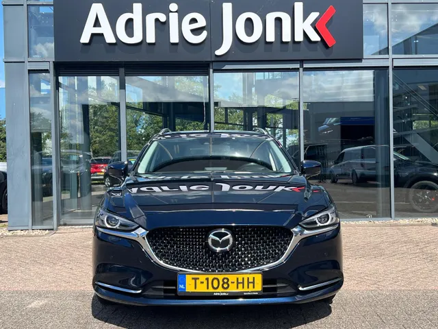 Mazda 6 Sportbreak 2.0 SkyActiv-G 165 Centre-Line AUTOMAAT | TREKHAAK | 360gr CAMERA | APPLE CARPLAY/ ANDROID AUTO | HEAD-UP DISPLAY | 1e EIG | NED. AUTO |